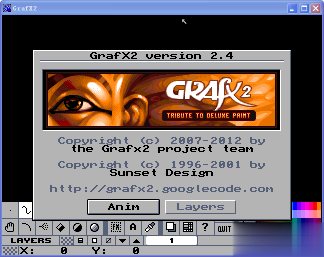 Grafx2画软件(1)