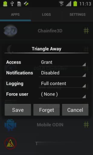 supersu权限管理(3)