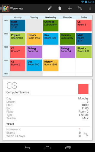 Timetable app(3)