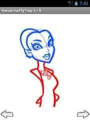 如何绘制怪物高中娃娃(3)