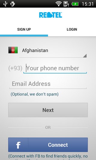 免费国际长途Rebtelv4.0.14Android版(1)