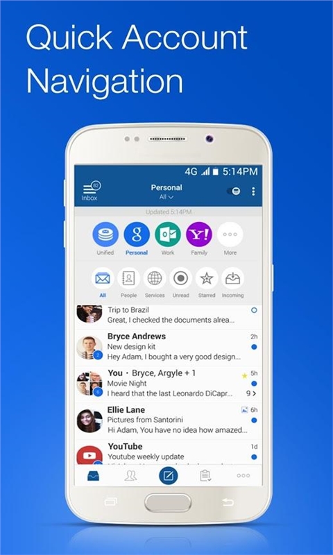 蓝邮BlueMailv1.9.2.8Android版(1)