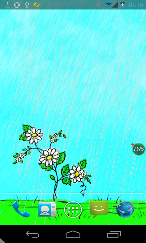 小白花动态壁纸v1.0Android版(4)