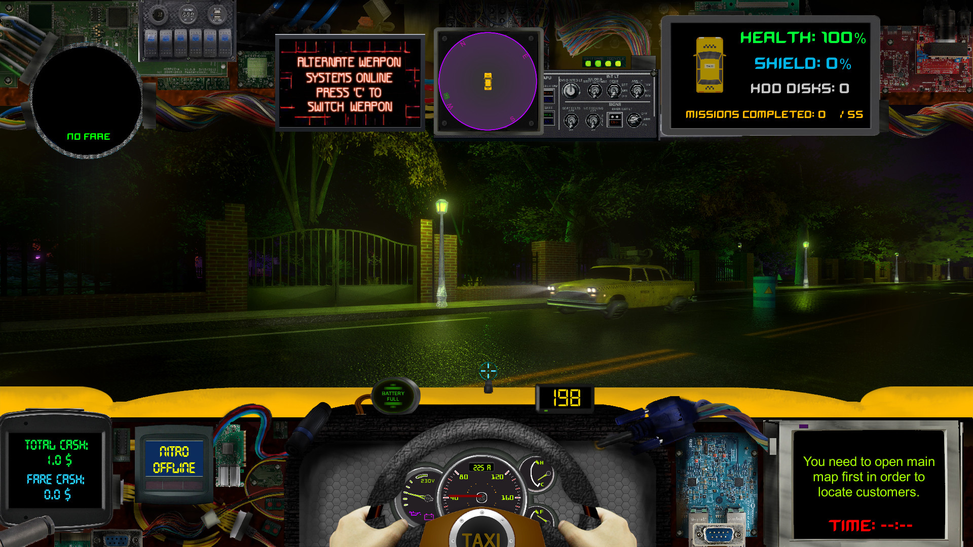 赛博出租车 免绿色版(3)