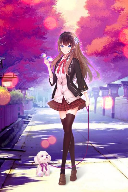 时尚女孩的装扮秀(2)