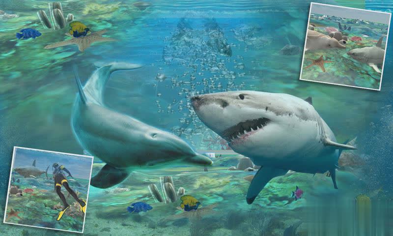 鲨鱼海底捕鱼3D 2016最新版