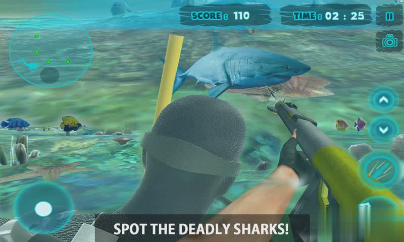 鲨鱼海底捕鱼3D 2016最新版