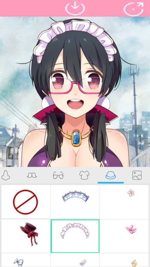 GiliGili二次元头像制作(1)