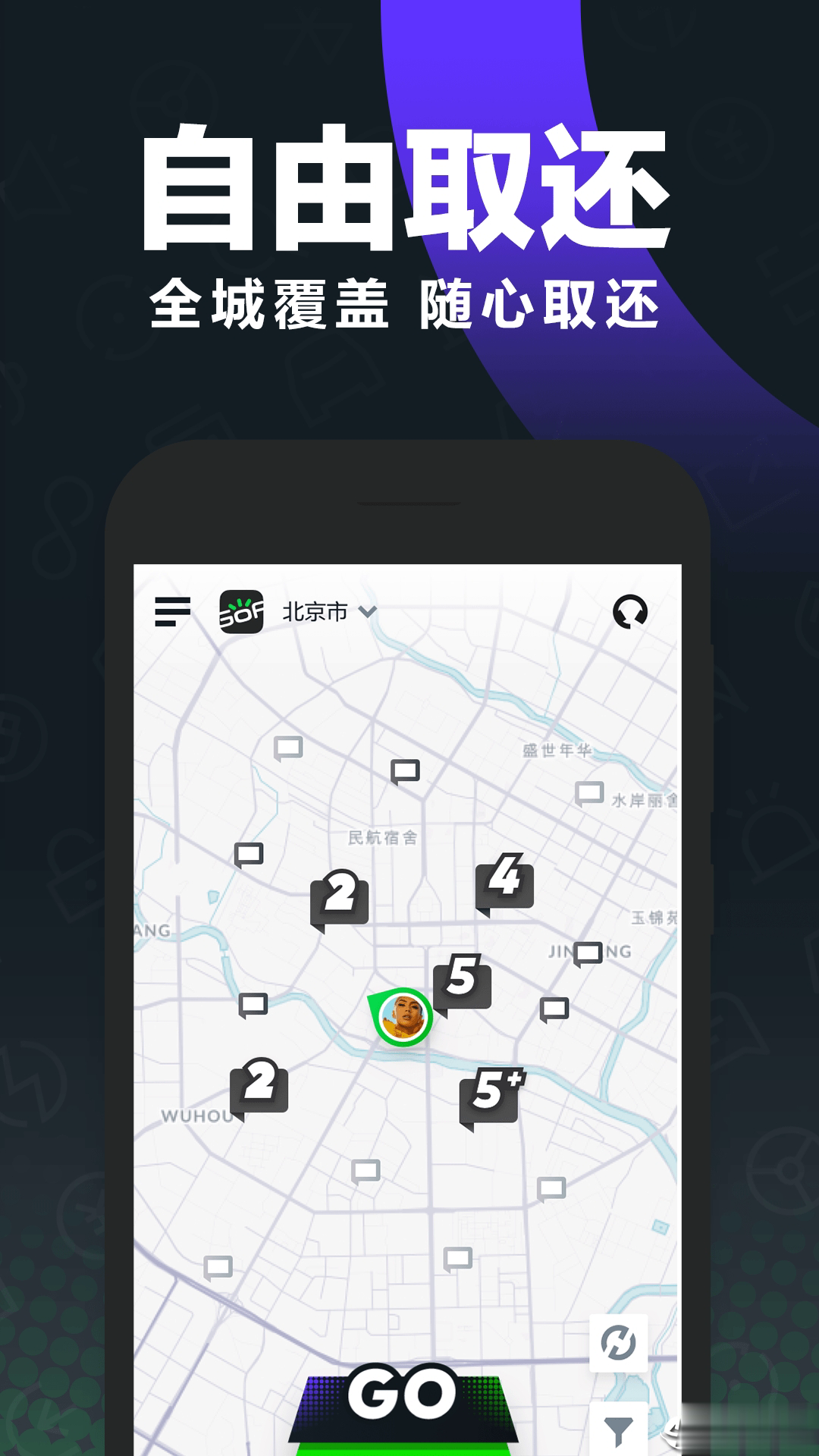 Gofun出行首汽共享汽车(2)