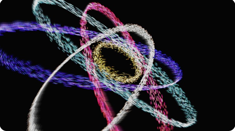 三维炫彩粒子(2)