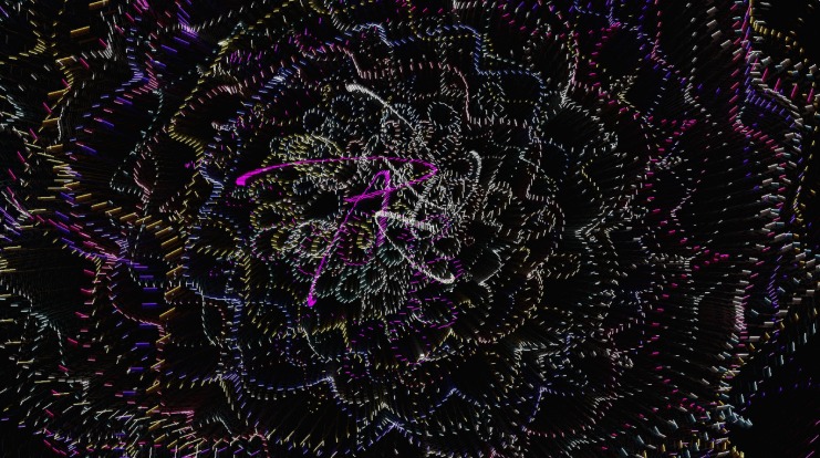 三维炫彩粒子(4)