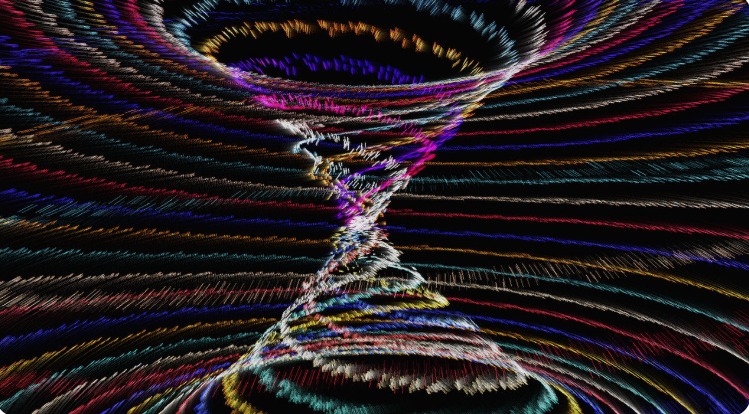 三维炫彩粒子(3)