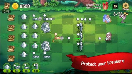 火柴人防御卡通战争(1)