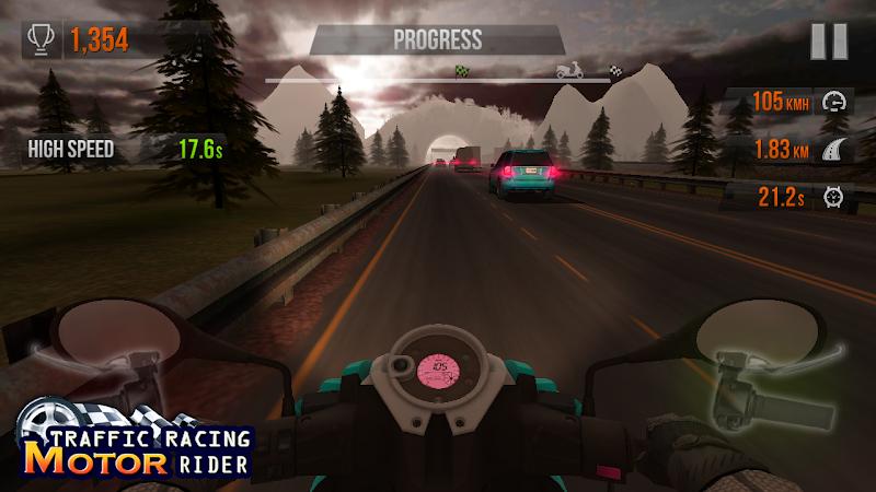 公路赛车摩托骑手(1)