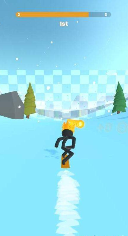 火柴人雪地赛汉化版(4)