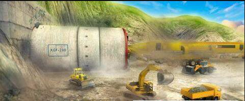 铁路隧道施工模拟器(1)