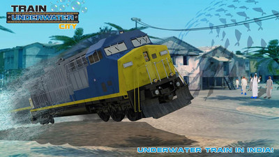 水下城市驾驶火车(3)