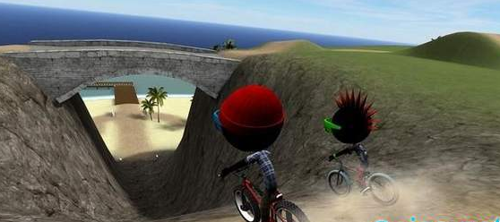 火柴人自行车赛(2)