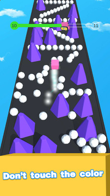 彩色小车冲撞(1)