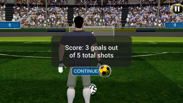 足球运动员守门员比赛(2)