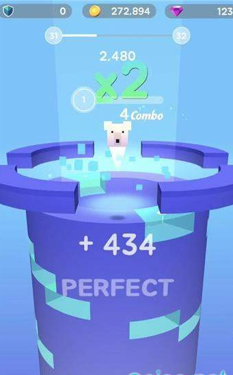 跳跳球一跃而下(2)