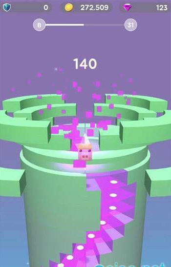 跳跳球一跃而下(3)