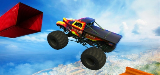 大脚怪特技赛车(1)