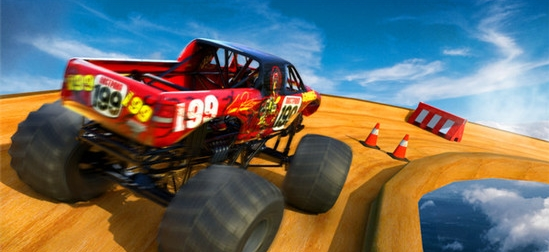 大脚怪特技赛车(4)