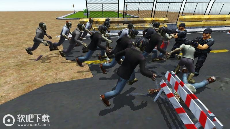 僵尸与人类战斗模拟器(1)