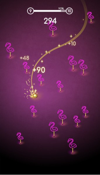 霓虹灯坡道障碍赛(4)