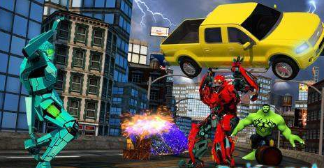 机器人城市战斗(2)