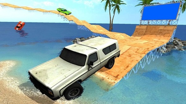 坡道特技赛车2019(1)