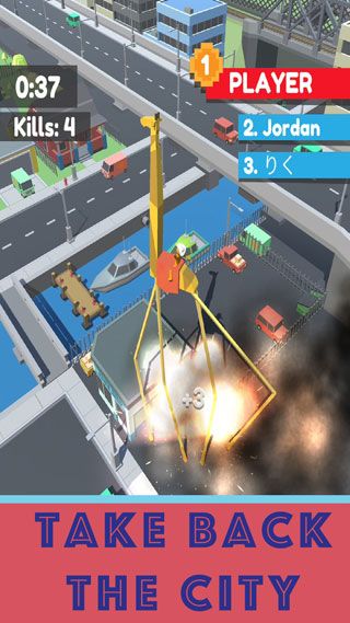 长颈鹿踩踏乱斗(2)