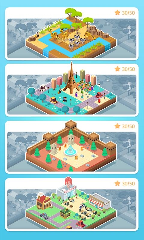 彩色土地宏伟建造(2)