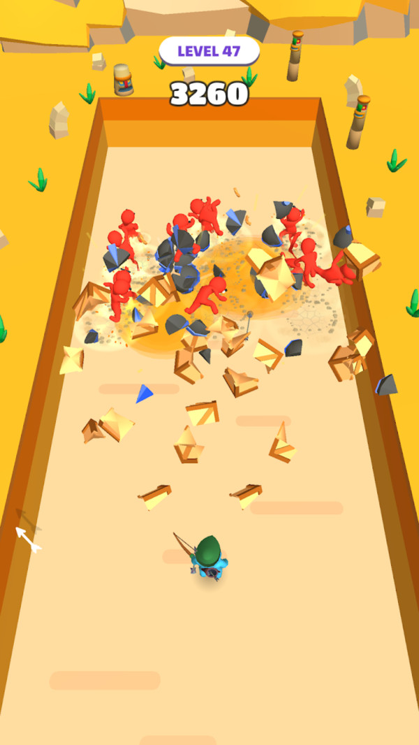 人类曲折射击(3)