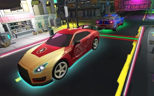 霓虹灯汽车拉力(4)