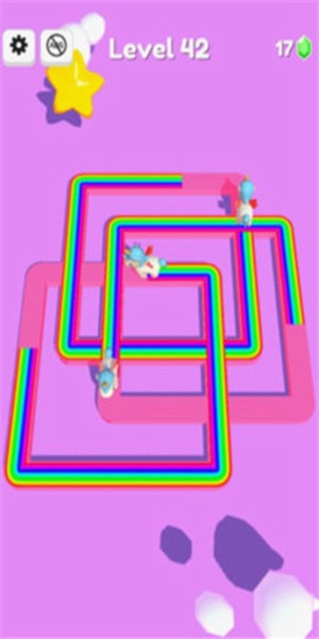 人类彩绘道路(2)