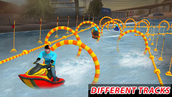 摩托艇特技模拟(1)