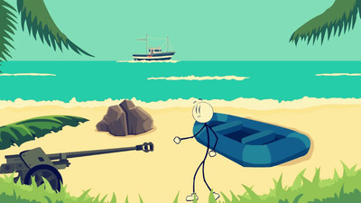 火柴人荒岛逃生(1)