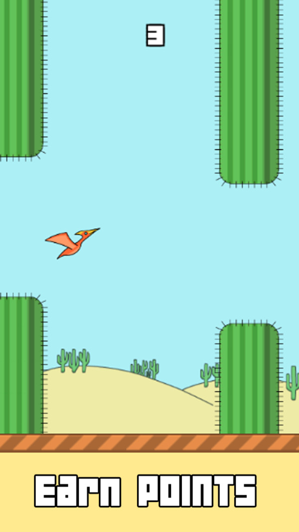 沙漠像素恐龙(3)