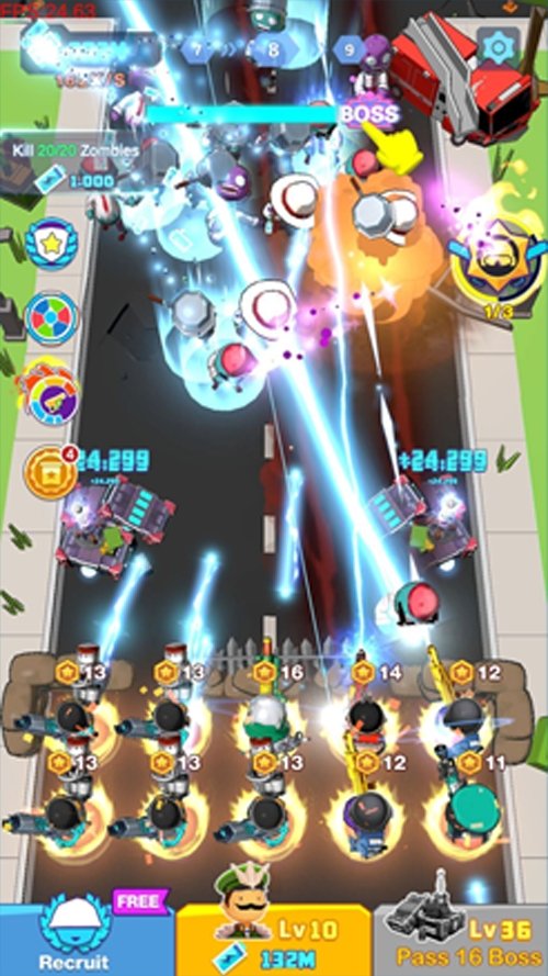 僵尸大战防御(4)