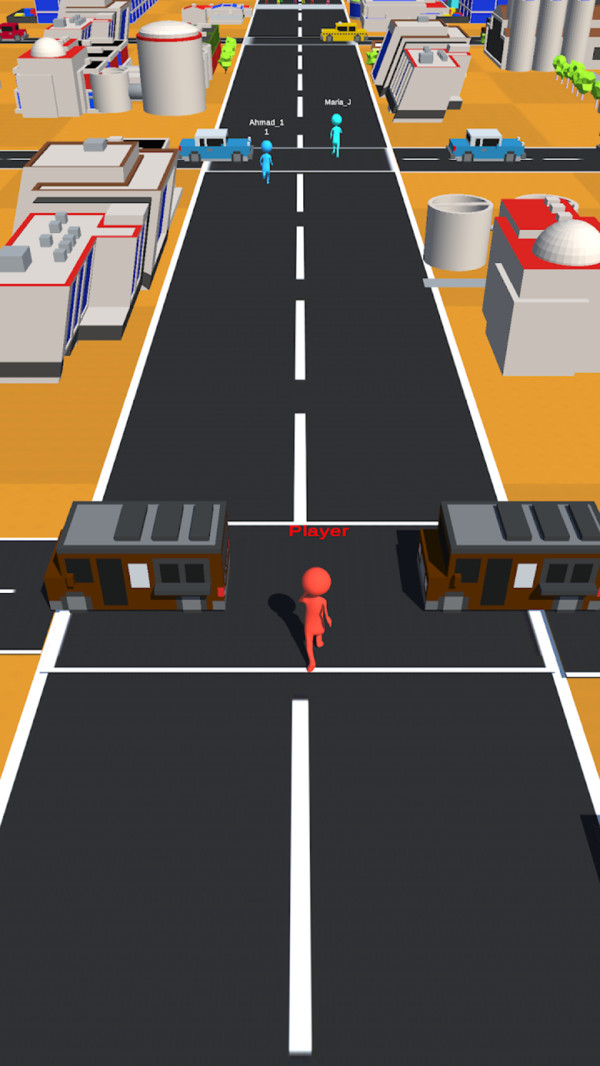 人类疯狂过马路(1)