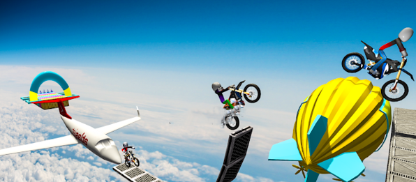 火柴人自行车特技赛车(2)