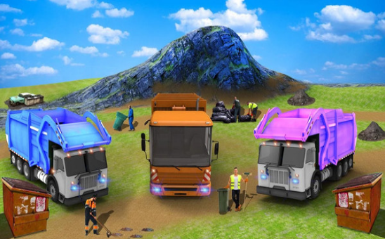 飞行垃圾车模拟驾驶(2)