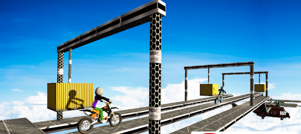 火柴人自行车特技赛车(1)