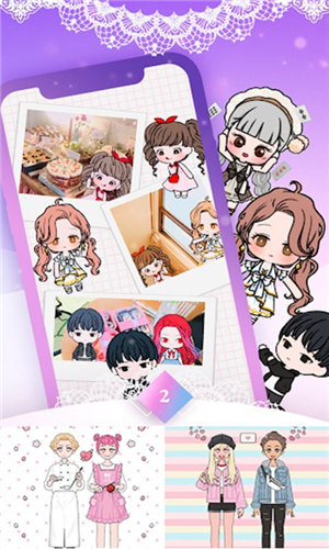 托卡世界娃娃妆(2)